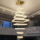 Modern LED Staircase Ceiling Chandelier