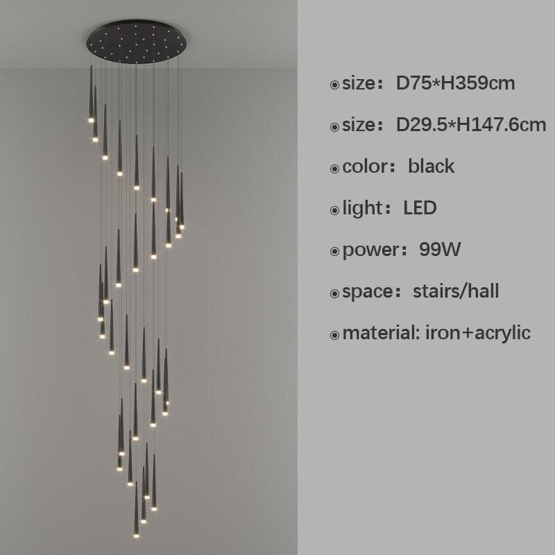 The Duplex Pendant Chandelier