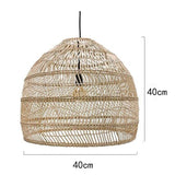 Natural Rattan Hand-woven Japanese Pendant