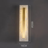 Marble Round Wall Light