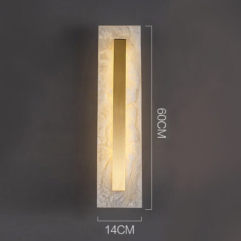 Marble Round Wall Light