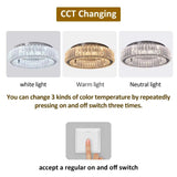 NYRA Crystal LED Ceiling Light