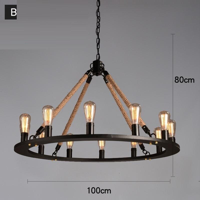 Blaine Vintage Bar Decor Chandeliers