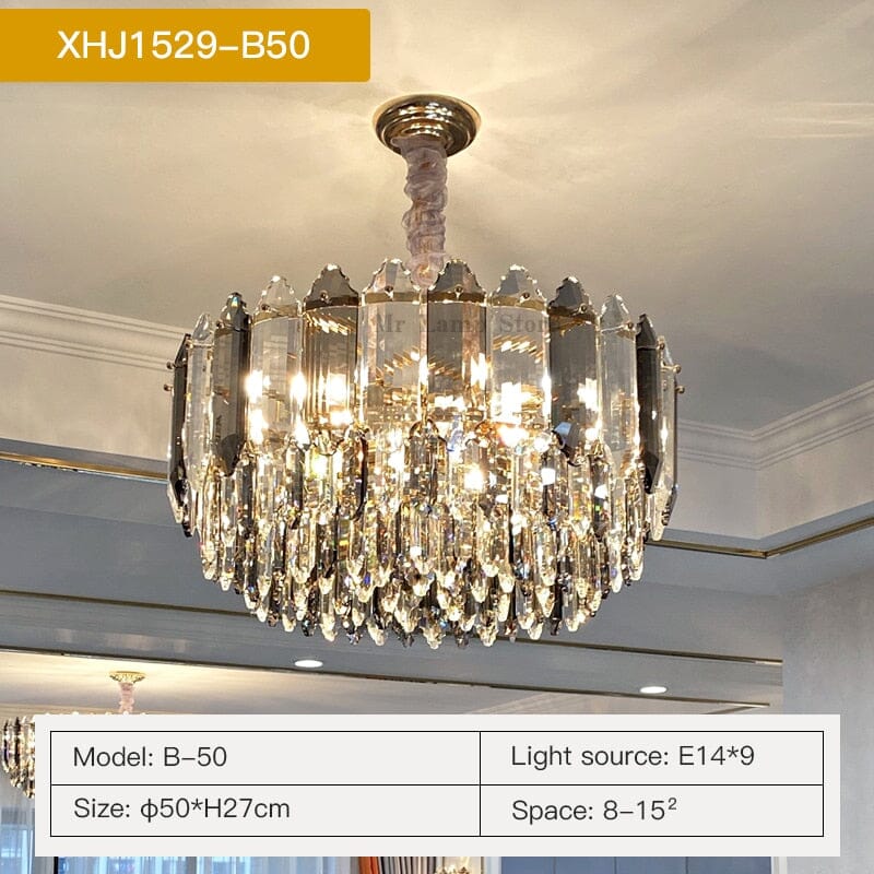 Jean Luxury Crystal Post Modern Chandelier