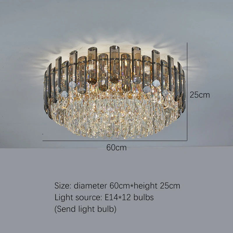 Roberta Crystal Ceiling Lights