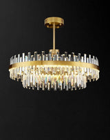 Crystal Amani Semi Flush Pendant