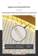 Luxury Wilmer Crown Crystal Chandelier