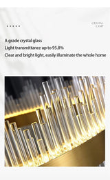 Luxury Wilmer Crown Crystal Chandelier