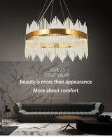 Luxury Wilmer Crown Crystal Chandelier