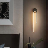 Gloucester Black Gold Minimalism LED Wall Lamp
