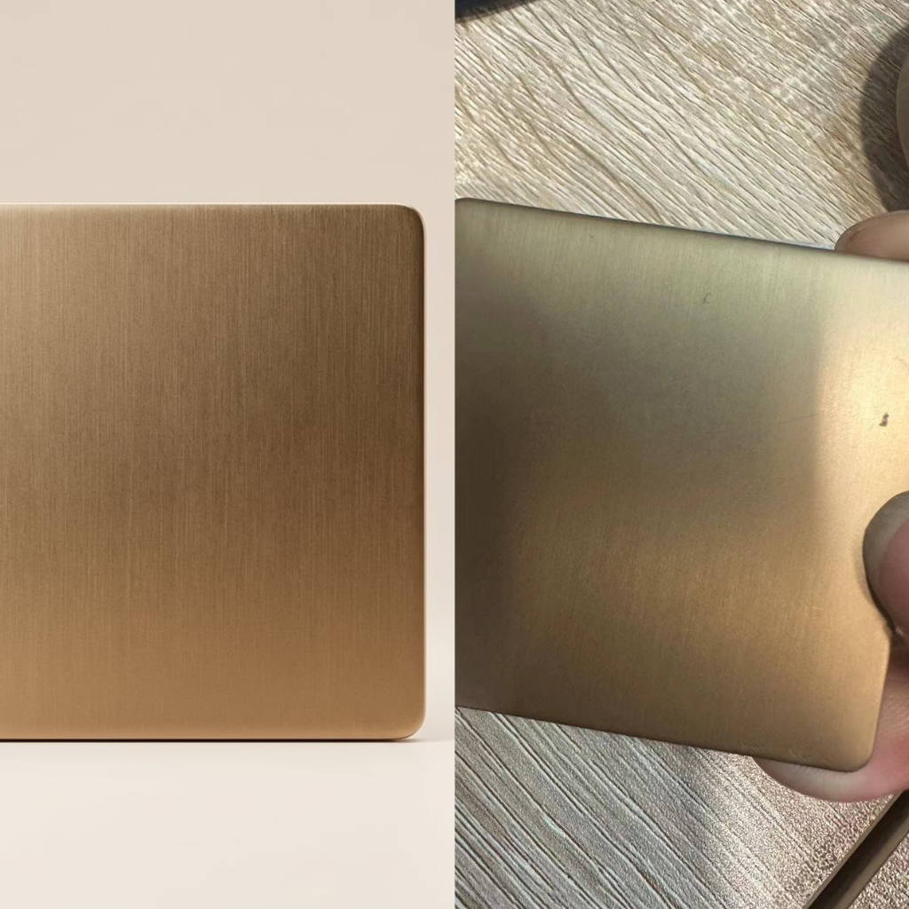 NYRA Signature Metal Samples