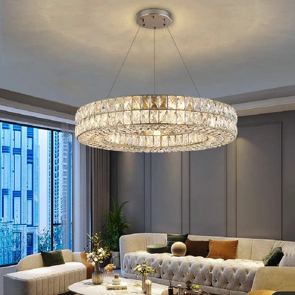 Crystal Helena Ring Chandelier