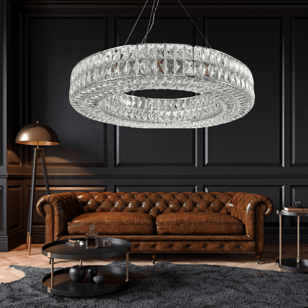 Crystal Helena Ring Chandelier