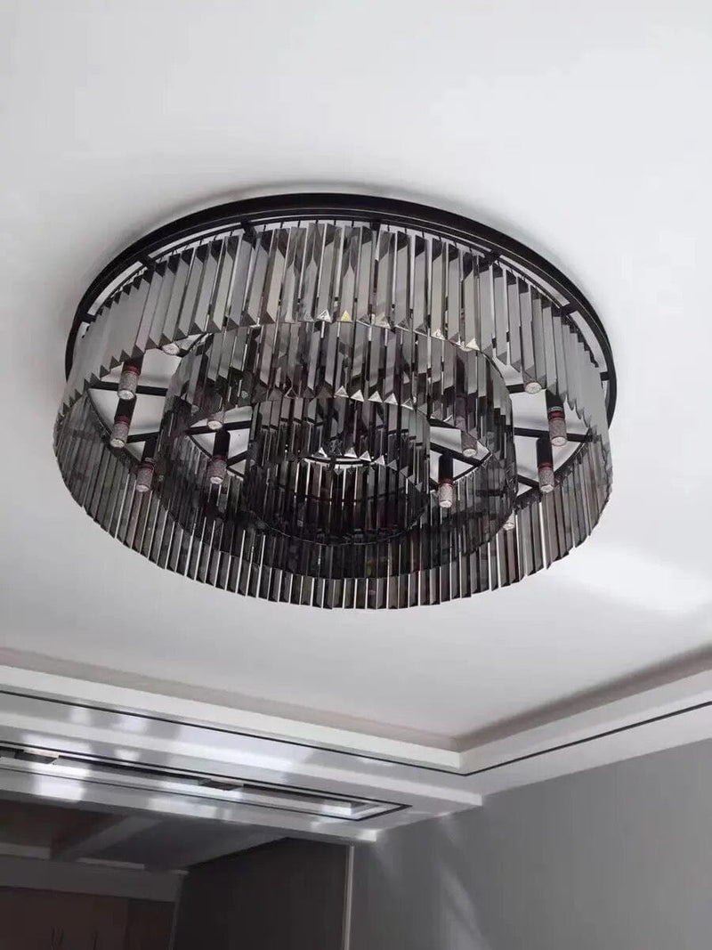 Grey Crystal Opulence chandelier