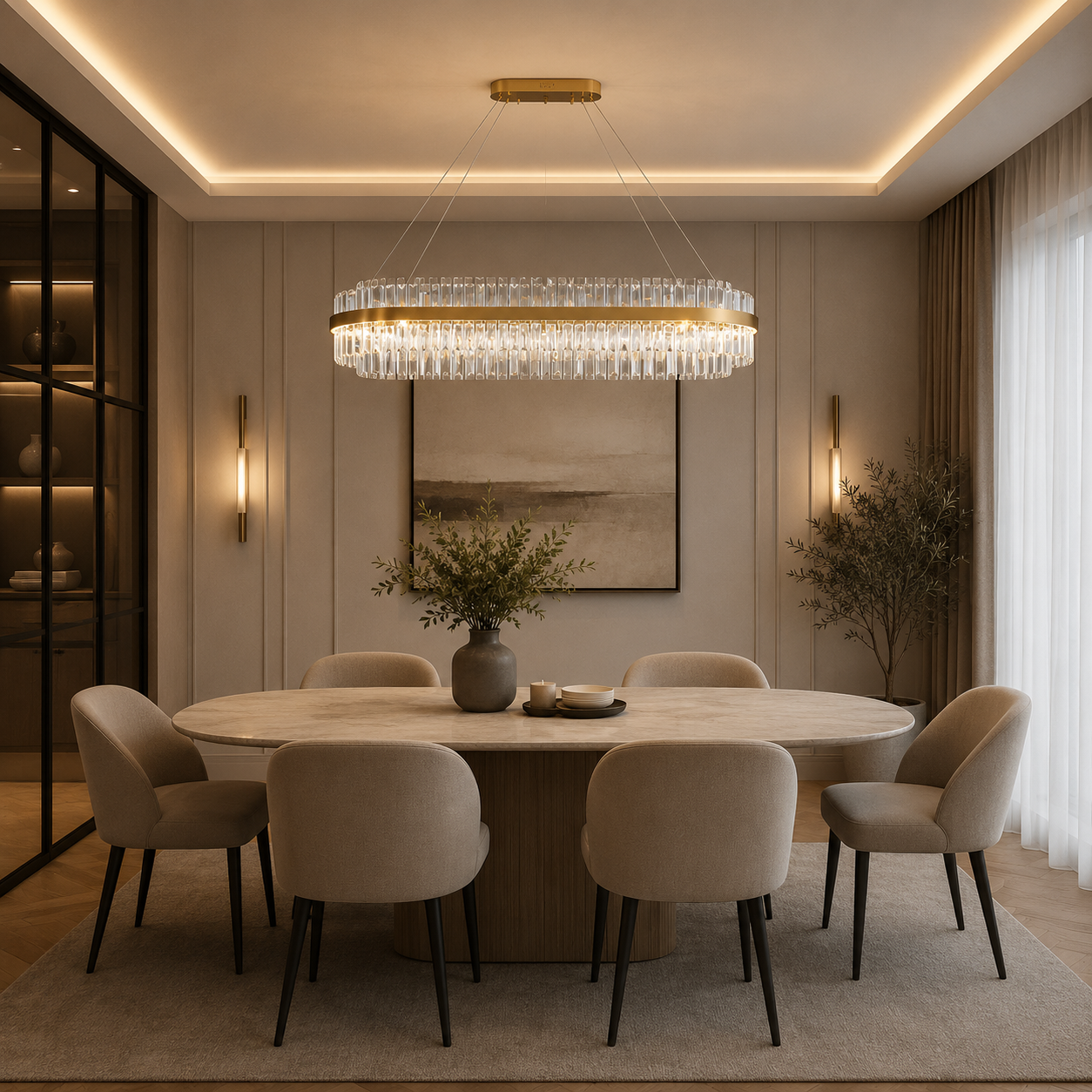 Orion Crystal Chandelier