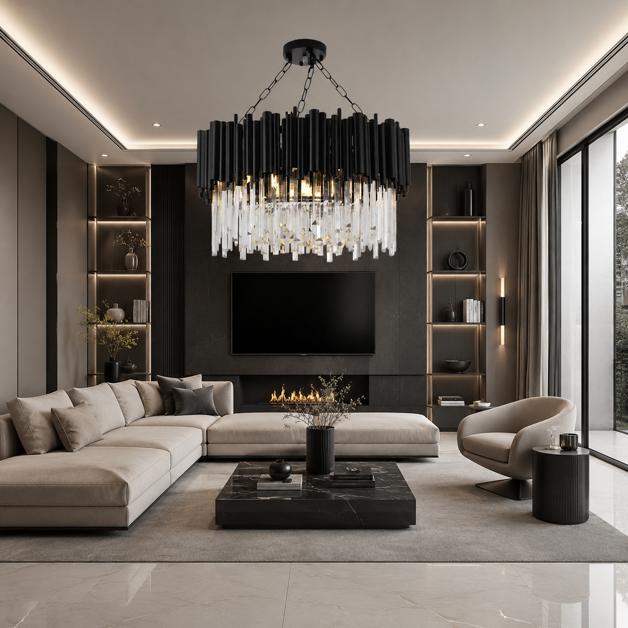 Maximus Crystal Chandelier Collection