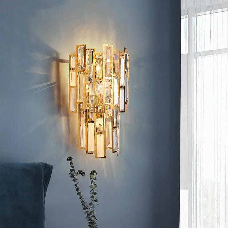 Royal Chariot Crystal Wall Lamps