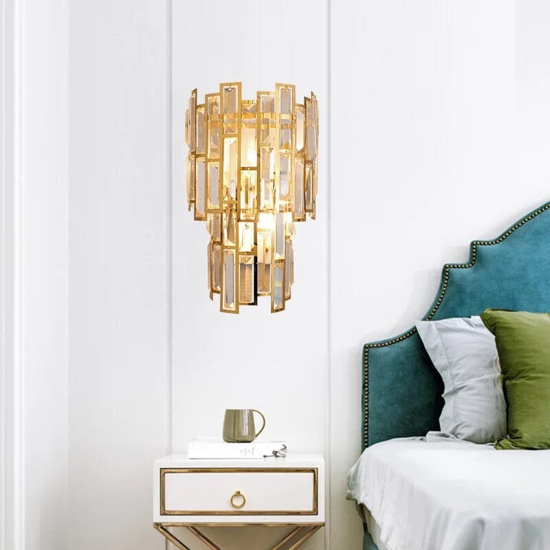 Royal Chariot Crystal Wall Lamps