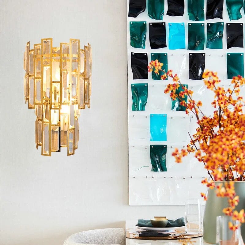 Royal Chariot Crystal Wall Lamps