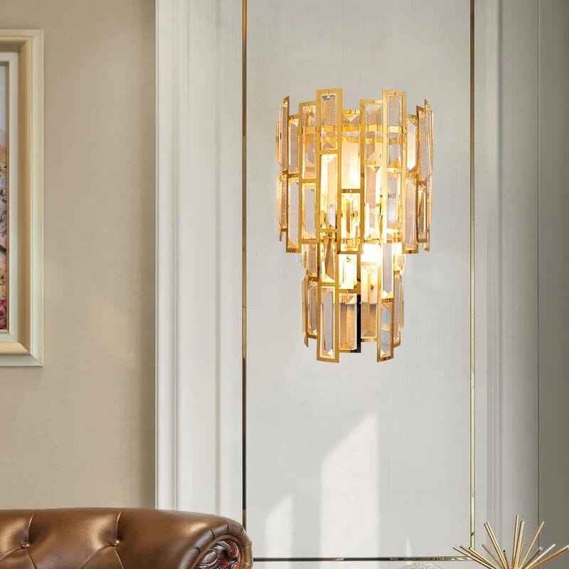 Royal Chariot Crystal Wall Lamps