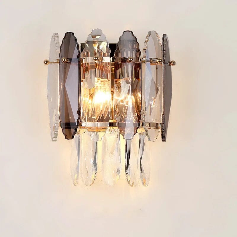 Maddie K9 Two Tone Crystal Wall Lamp Collection