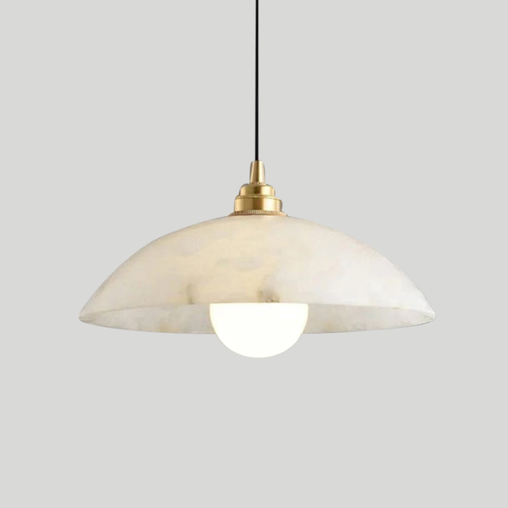 Inigo Marble Alabaster Hanging Lamps