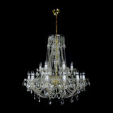 Classe Elevated Crystal Chandelier