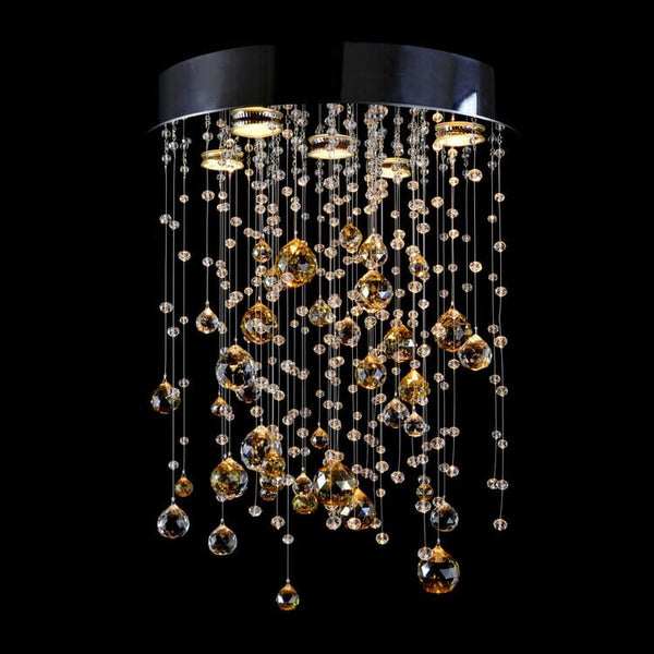 Rainfall Crystal Chandelier