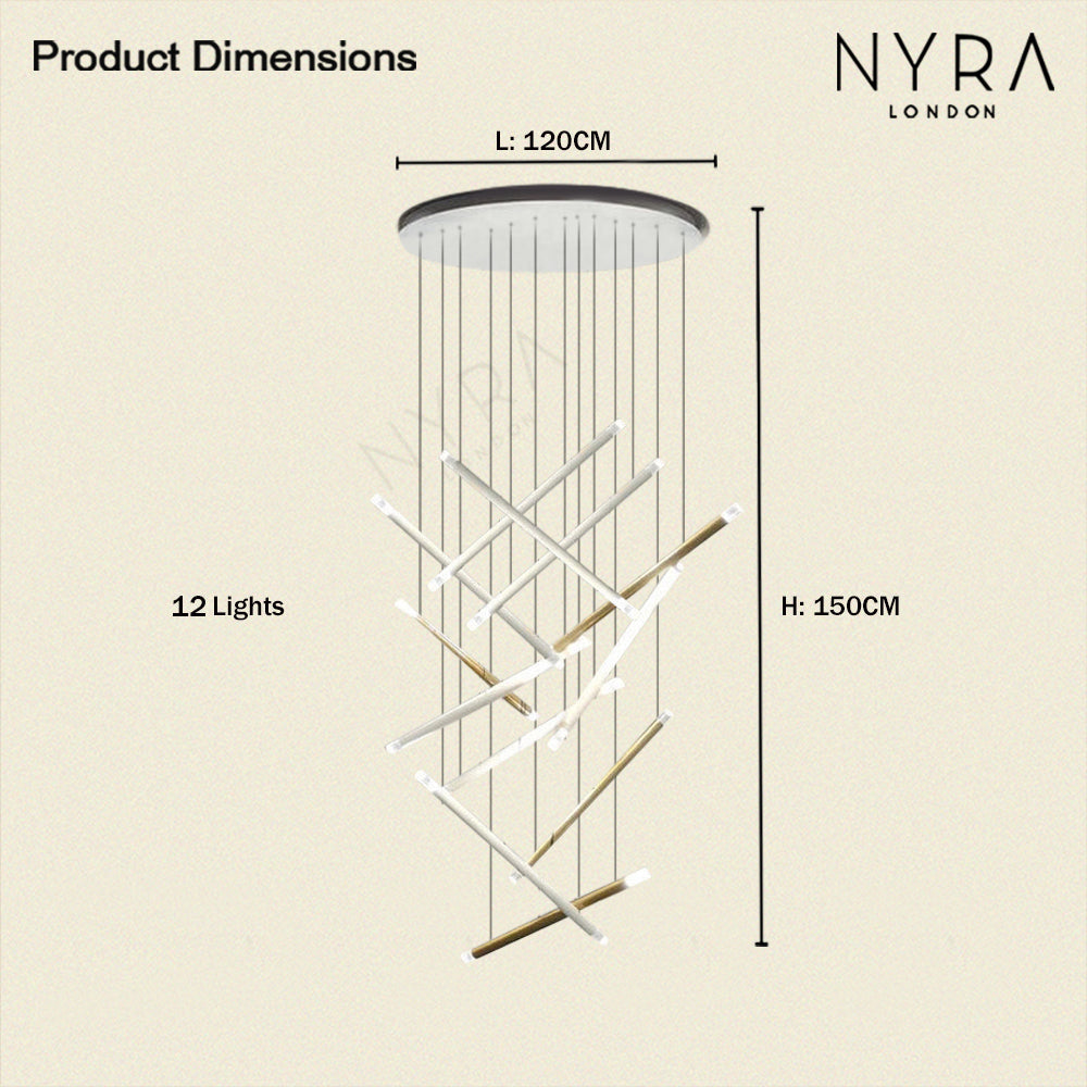 Nano Tube Chandelier