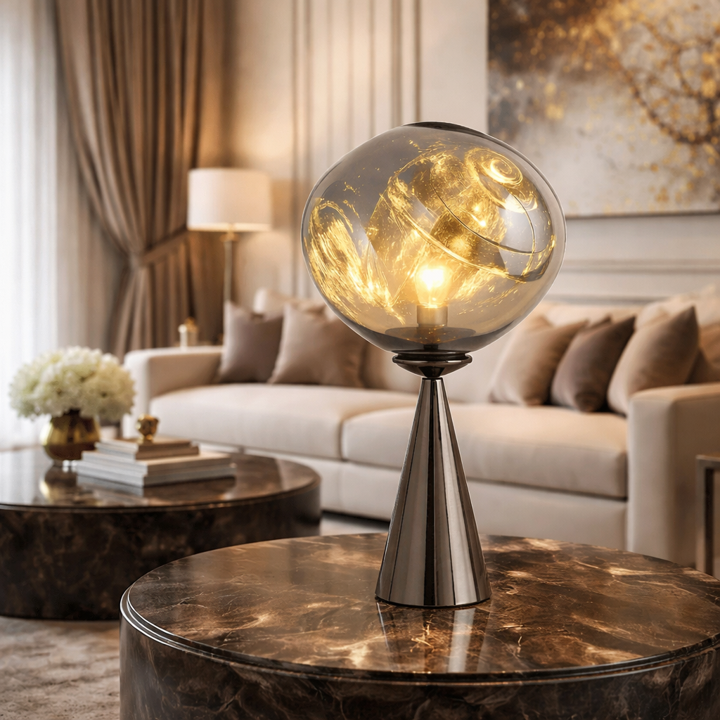 Lava Acrylic Table Lamp