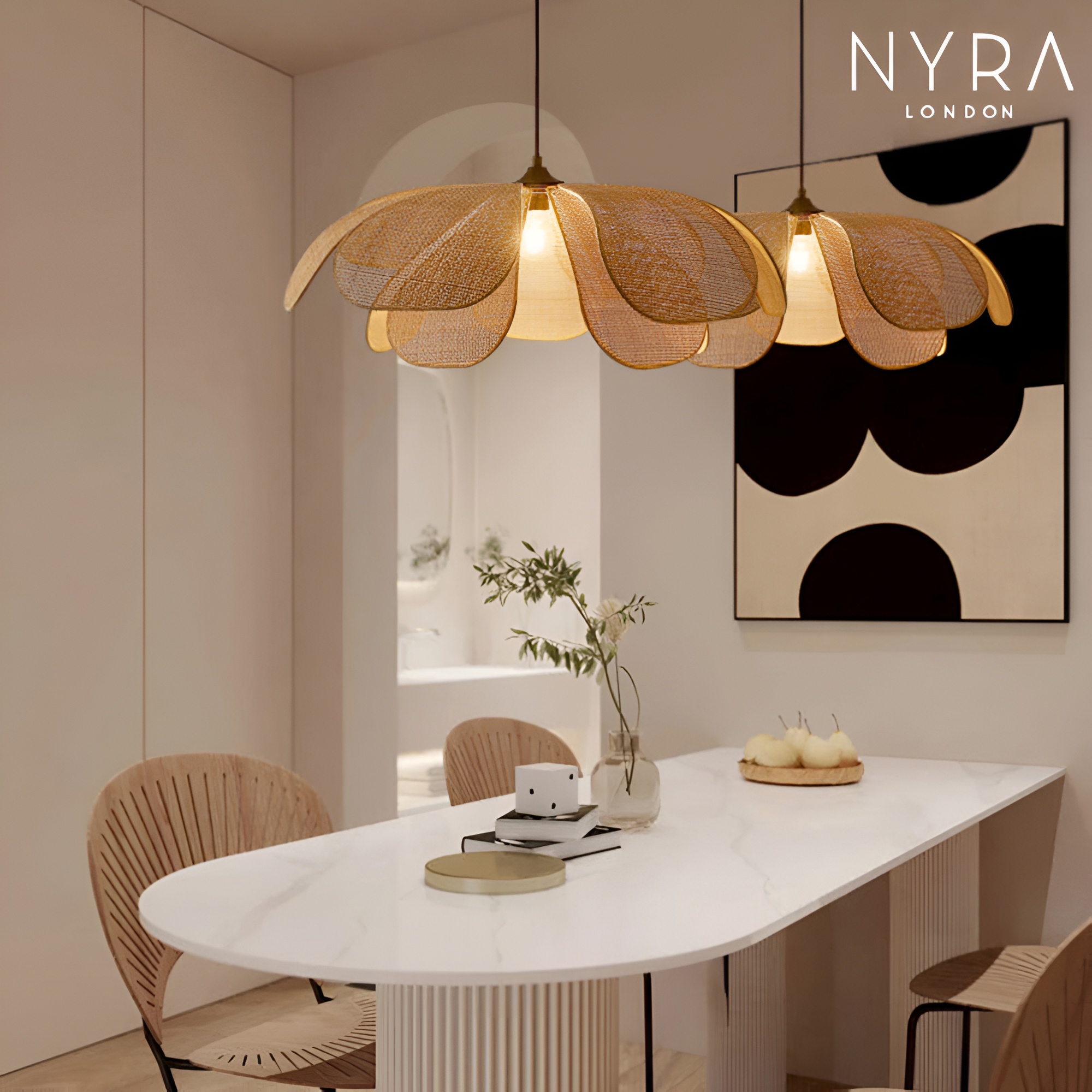 Leafora Rattan Pendant Lamp