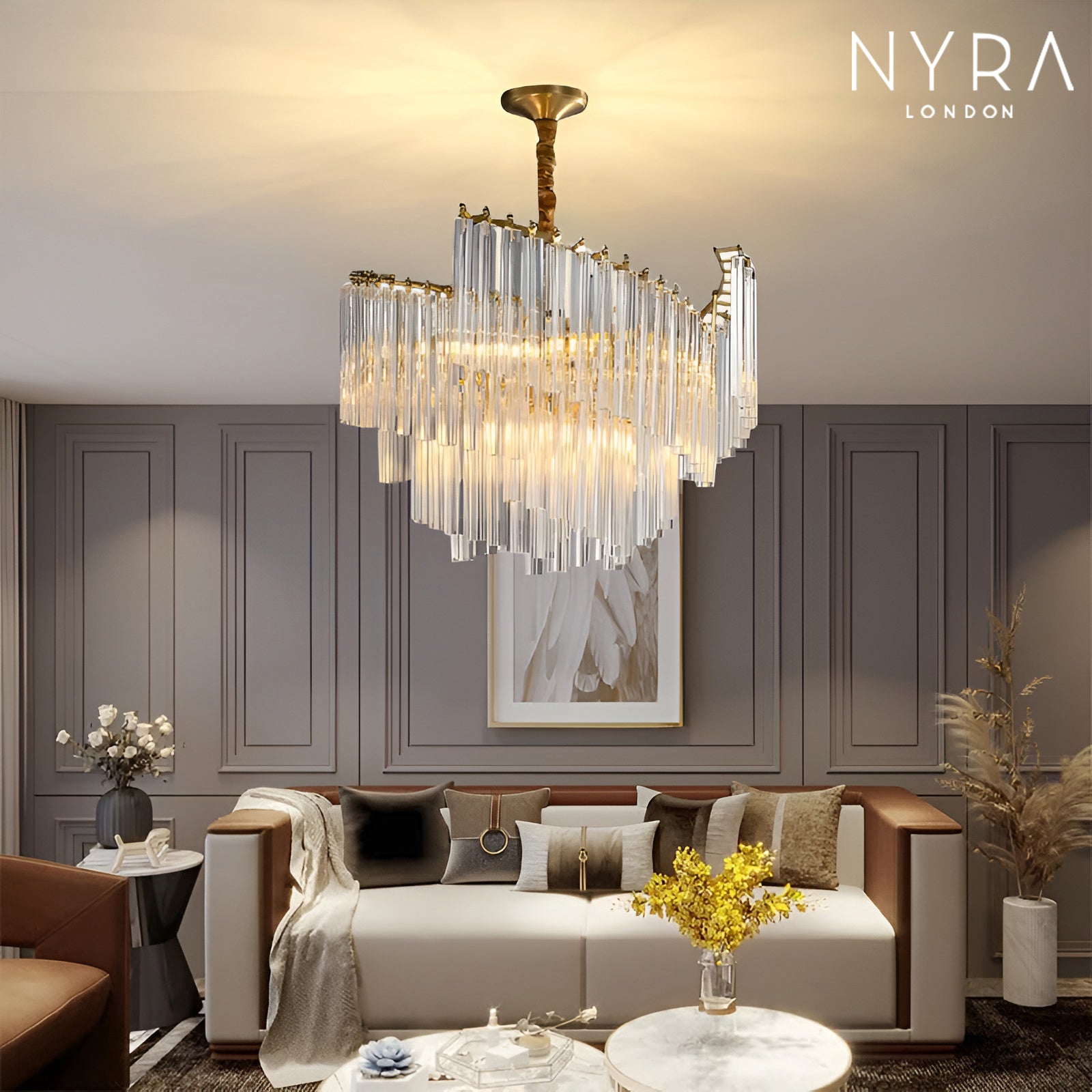 Livano Crystal Chandelier