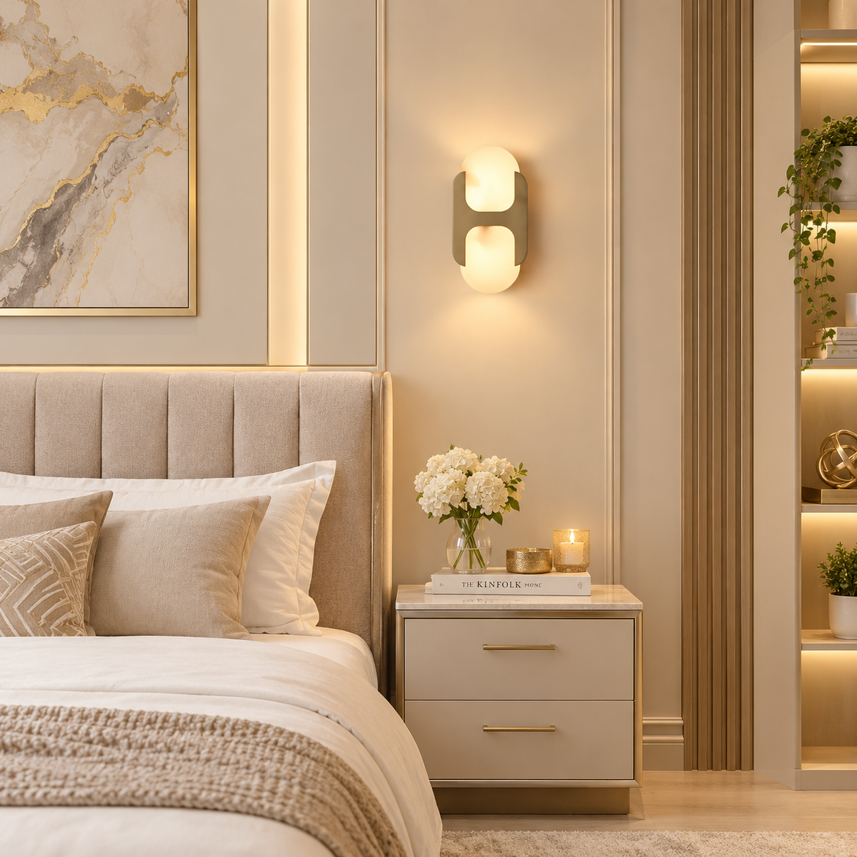 Loria Marble Wall Lamp