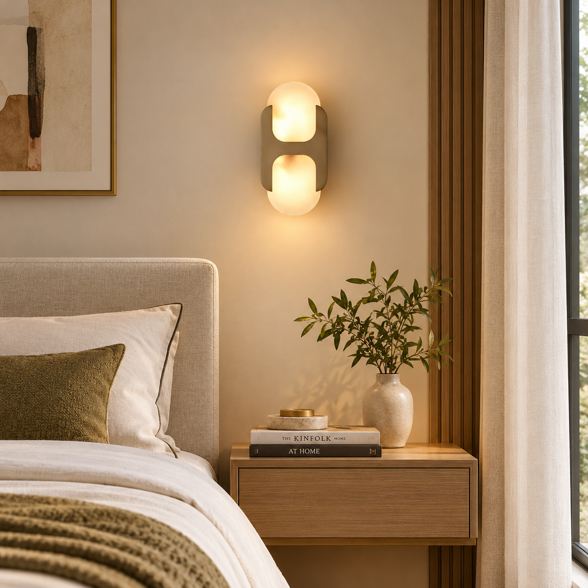 Loria Marble Wall Lamp