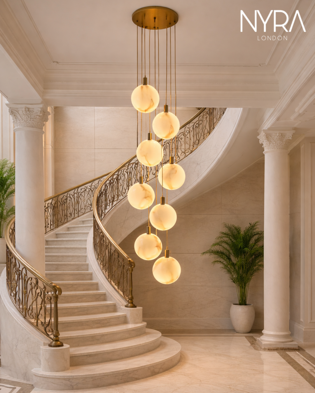 Marble Pendant Lights