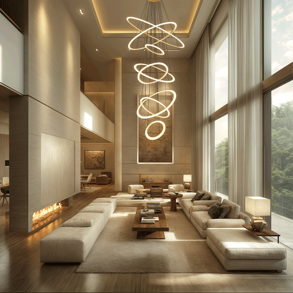 Mia Ring Chandelier (1)