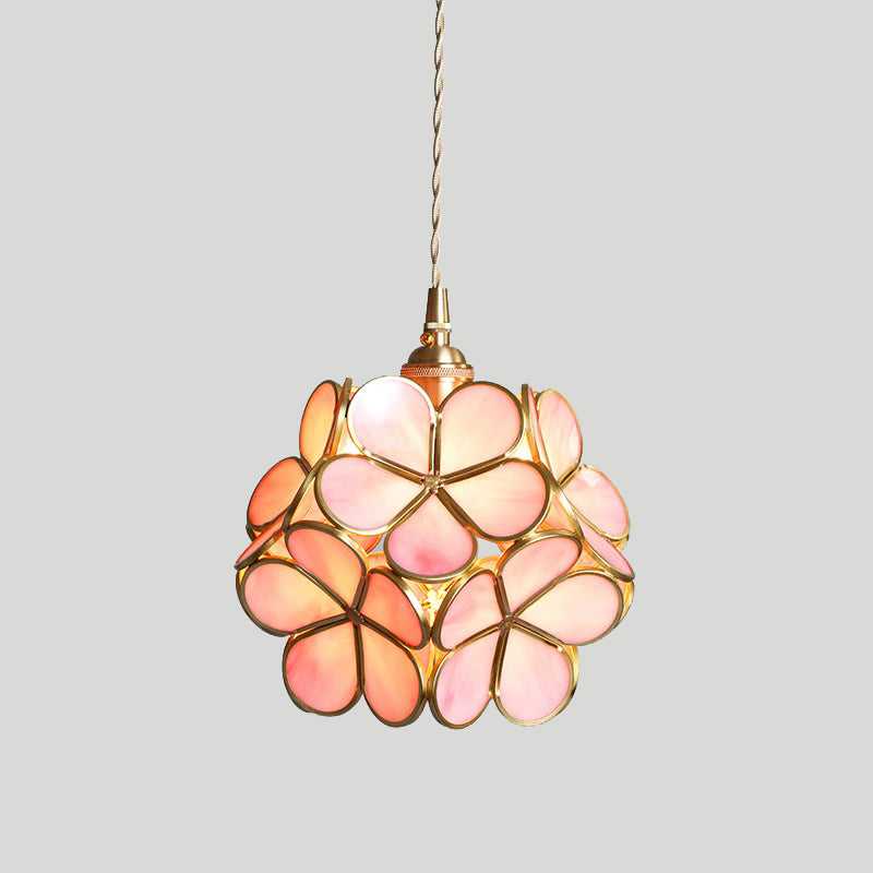 NYRA Flower Glass Pendant