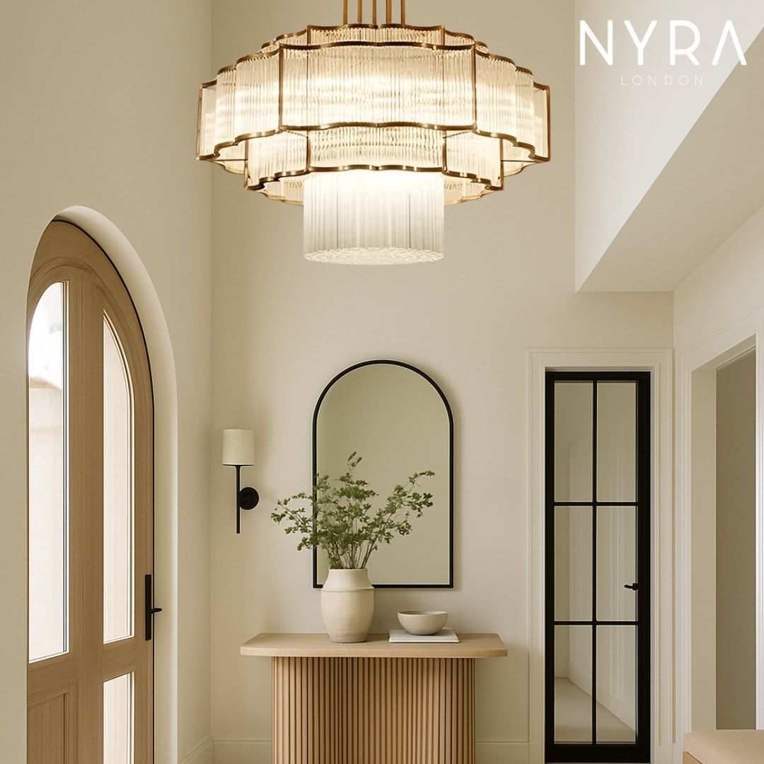 NYRA Glass illume chandelier 60cm