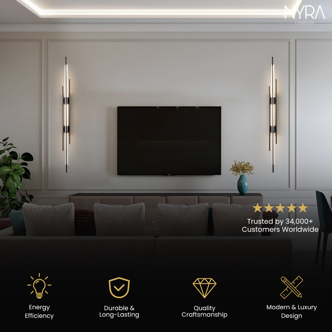 NYRA LED Aztec Wall Lamp