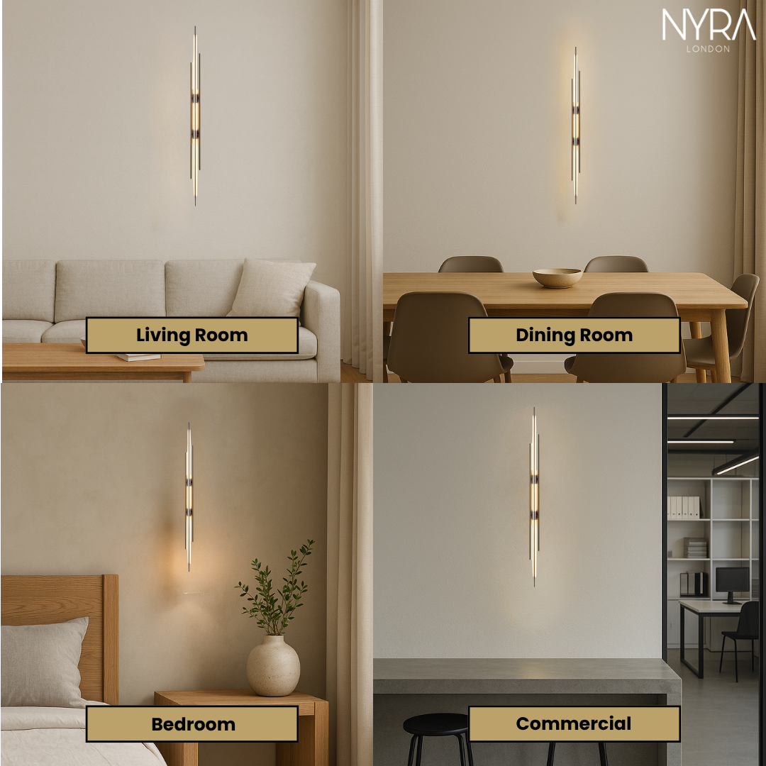 NYRA LED Aztec Wall Lamp