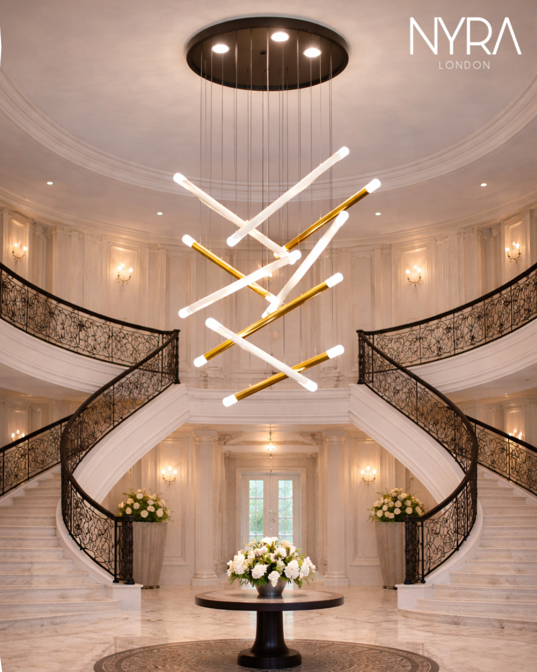Nano Tube Chandelier