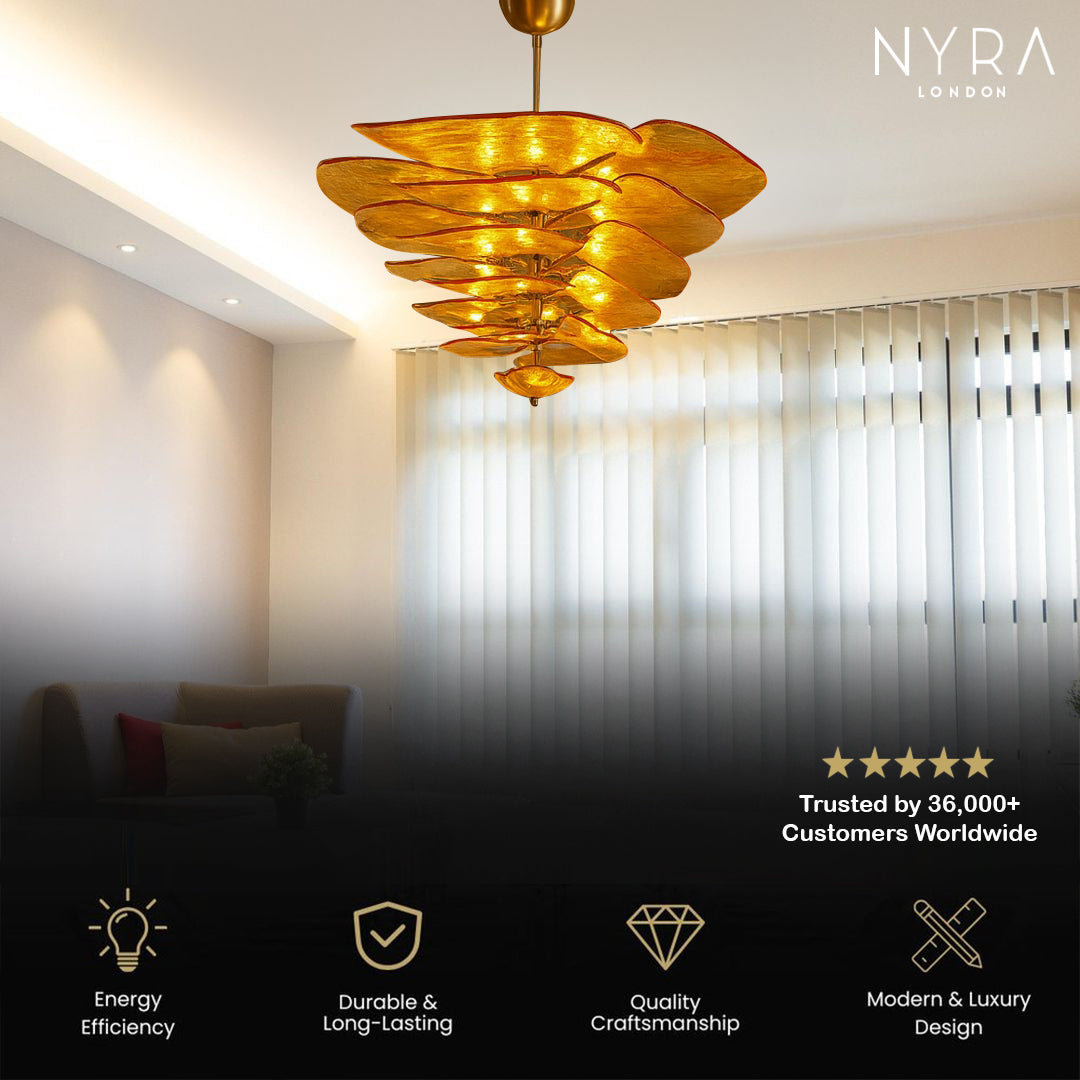 Nebula Vintage Glass Pendant