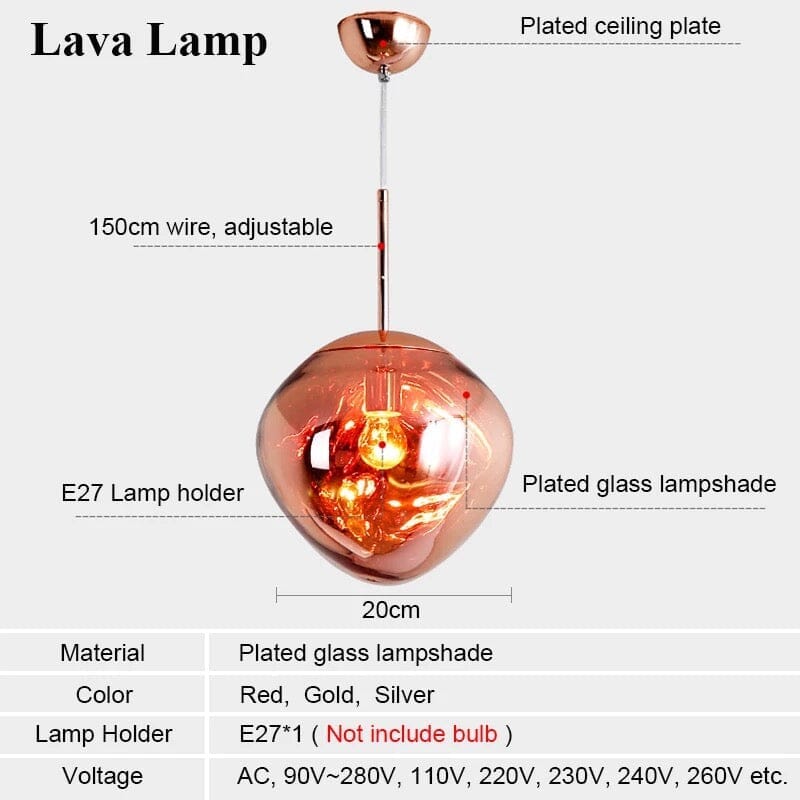 Nordic Lava Lamp - Pendant Lights