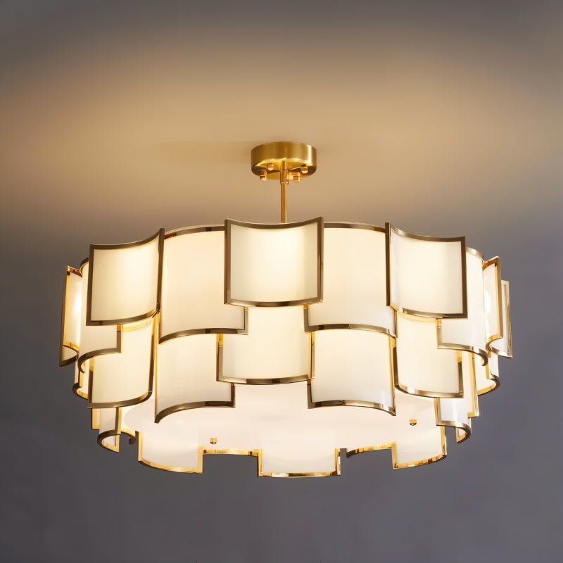 Nyra Glass Chandelier