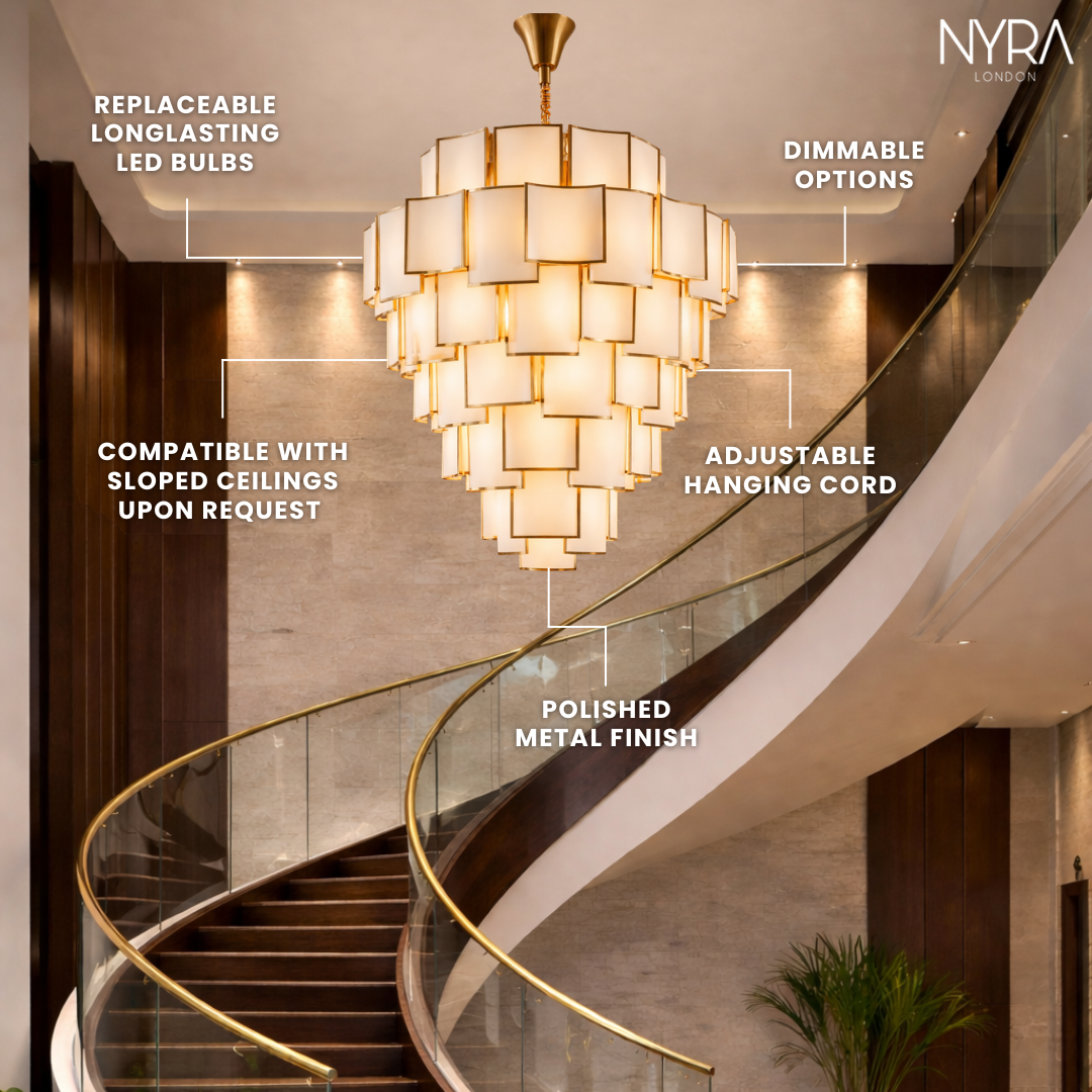 Nyra Glass Chandelier