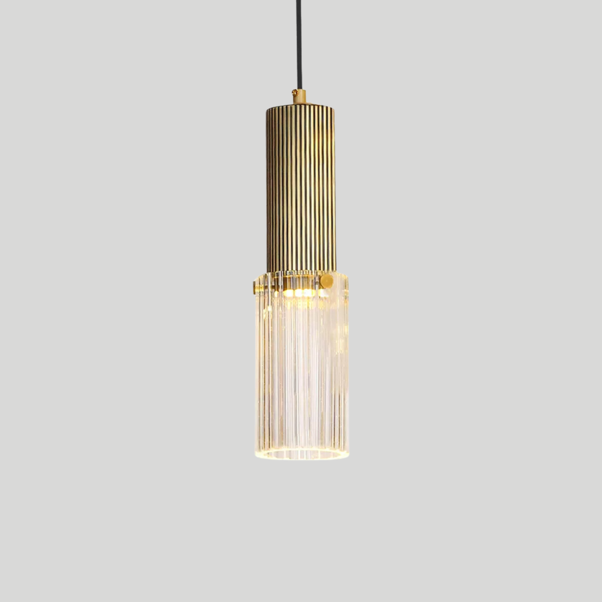 Nyra Glass Tube Pendant