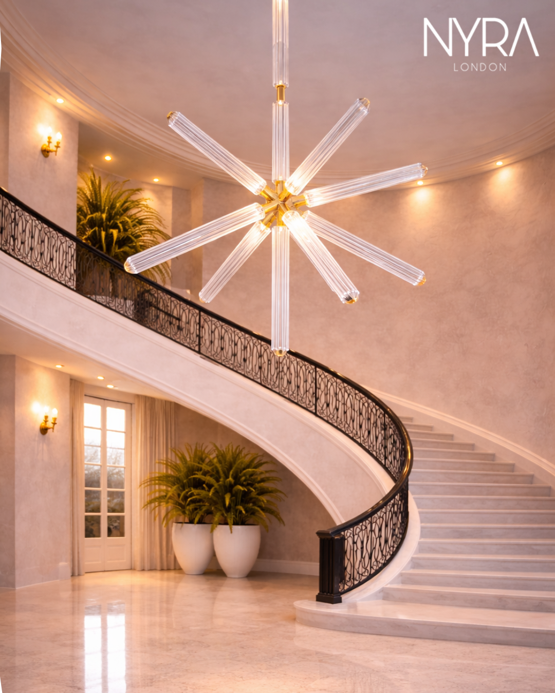 Nyra Tube Pendant Light