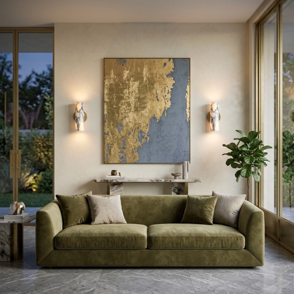 Oryon Marble Wall Light