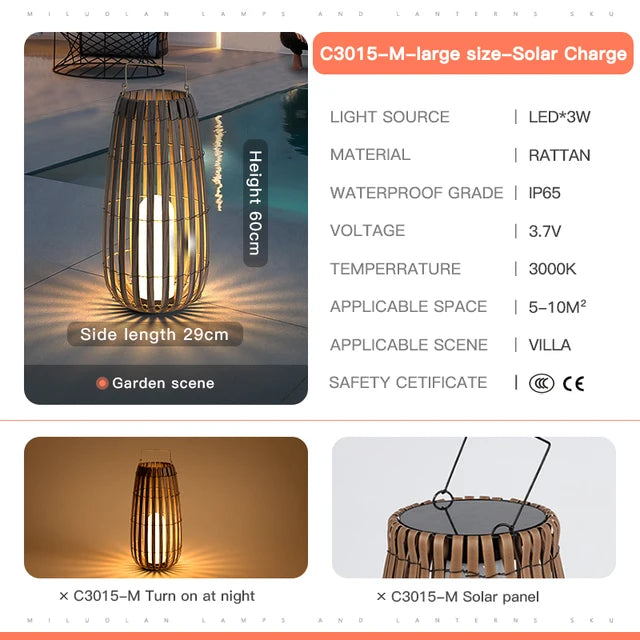 Lina Rattan Lantern