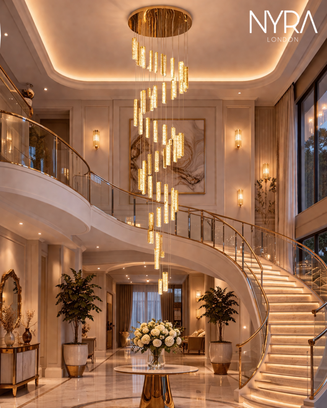 Oxford Crystal Chandelier